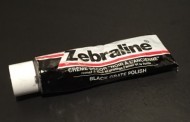 Zébraline crème ferronnerie noire.