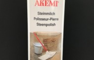 Produit pour faire briller le marbre. Akemi polisseur pierre