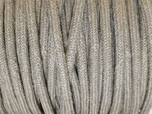 cable electrique textile ficelle