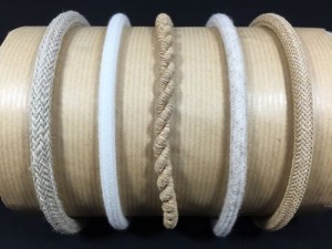 fils elctriques tissu beiges