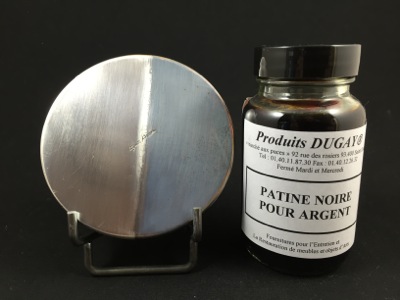 patine noire pour argent