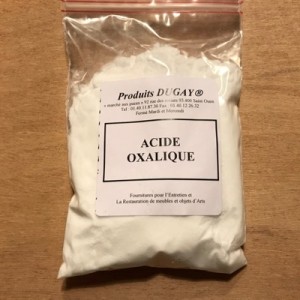 Acide oxalique, sel d'oseille