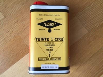 Teinte et cire LUSTRA